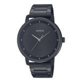 Casio, Men’s Watch Analog, Black Dial Black Stainless Steel  Band, MTP-B115B-1EVDF